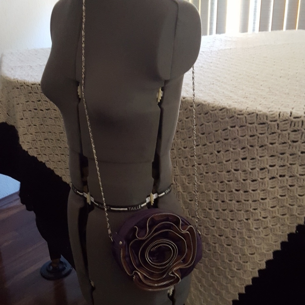 Purple Evening Bag.